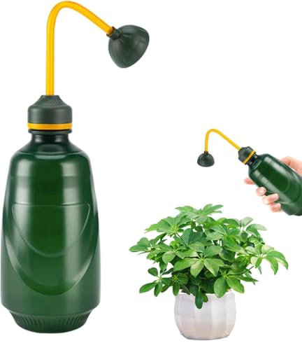 450ml Pulvérisateur d'eau Arrosoir Plante Interieur Petit Arrosoir pour Bonsaïs Peut Être Inversé pour L'Arrosage pour Plantes Délicates Et Fleurs Fournitures De Jardinage (Vert)
