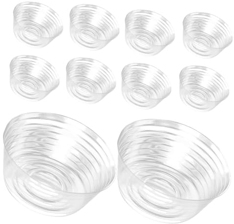 Toyvian 10piezas Carcasa Forro para Macetas Grande Bandeja Antiderrame para Plantas De Interior Plato Base De Cerámica para Macetero Plastico