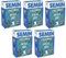 Colle en Poudre pour Papiers Peints Vinyls et Intissés Semin, Boite de 300 g (Lot de 5)