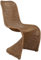 Schwingstuhl, Esszimmer-Stuhl aus Rattan Esszimmerstuhl Korb Schwingstuhl Esszimmer Stühle Schwinger Vintage Braun