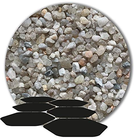 25 kg Fugensand Einkehrsand Quarzsand grau hellgrau 14 Körnungen (2,0-4,0 mm)