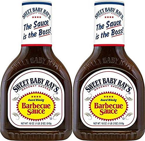 Sweet Baby Rays Lot de 3 paquets de sauce pour barbecue 45 ml