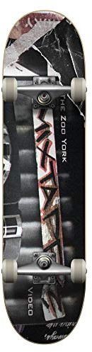 Centrano Zoo Unisex – Erwachsene York Logo Skateboard, Mix Tape, 8'