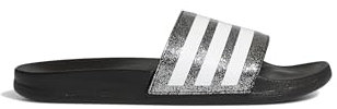 adidas Adilette Comfort Slides TOBOGGANS, Core Black/Cloud White/Core Black, 32 EU