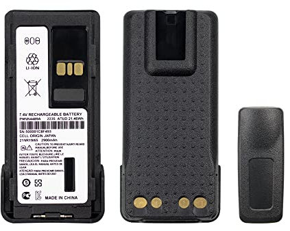 PMNN4489A Batteria agli ioni di litio 2900mAh Grande capacità per Motorola GP328D+ GP338D+ P8668I APX900 DGP5050E DGP5550E DGP8050E DGP8550E DP4801E XIRP8600I Radios Batteria ricaricabile