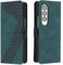 OKZone Compatible With Samsung Galaxy Z Fold 4 Case, Wallet Case PU Premium Leather with Card holder Slots Magnetic Shockproof Flip Cover Bookstyle Phone Cases Cover for Samsung Z Fold 4 (Green)