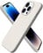 ORNARTO Compatible with iPhone 14 Pro Case 6.1, Slim Liquid Silicone 3 Layers Full Covered Soft Gel Rubber Case Cover 6.1 inch-Stone Grey