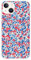 1001coques Coque de Téléphone Compatible pour Apple iPhone 13, Design Liberty Wiltshire Bleu, Imprimée en France, Étui Souple en Silicone, Housse de Protection.