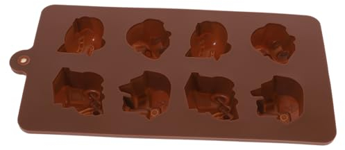 Zerodeko Silikonform Für Diy Schokolade Mit Mulden Bootförmige Backform Süßigkeitenform Schokoladenform Eiskubeform Kaffee