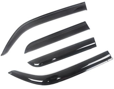 SKINII Seitenscheiben Windabweiser Für Mercedes Für Benz E-Klasse W210 Limousine 1996–2002 Auto-Seitenfenster-Visierschutz Lüftungsmarkise Unterstände Regenschutz Autofenster Windabweiser