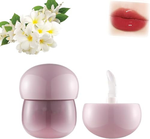 Pudding Pot Lip, Free Pudding Pot Lip, Pudding Glow Lip Balm, Non-Sticky Glossy Tinted Lip Balm Makeup, Long-Lasting Waterproof and Non-Sticky, 10ml (#1)