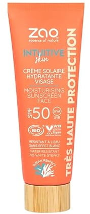 Zao Organic Moisturising Face Sunscreen SPF 50-50ml