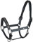 WALDHAUSEN Lederhalfter Crystal, schwarz/grau, WB