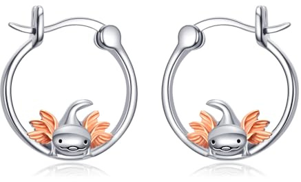 925 Sterling Silber Damen Ohrringe Sonnenblumen/Tiger/Fuchs/Wölfin/Frosch/Drachen/Elefant/Kuh/Ballerina/Schwerter Tier Schmuck Geschenke für Frauen Mädchen Mutter Tochter Geburtstag Muttertag