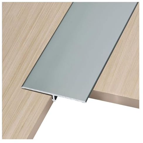 3 Stück Aluminium-T-Formleisten 90cm Bodenübergangsleisten Abschlussprofil Türleisten zum Verbinden von Bodenlücken Bodenleiste Fußböden