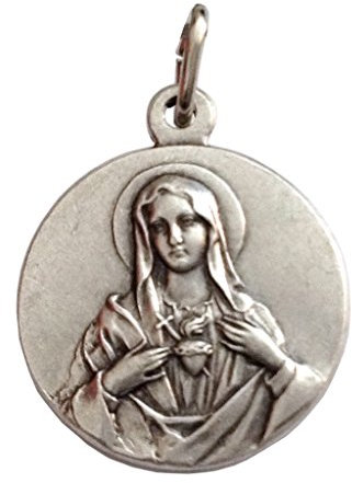 Medaille des Heiligen Herzens Mariens - Medaillen von Schutzheiligen