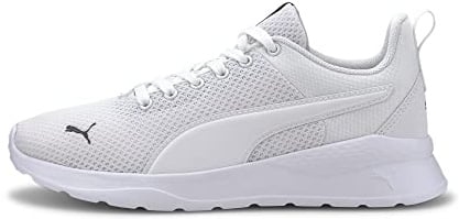 PUMA Unisex Kids Anzarun Lite Jr Scarpe da ginnastica, Puma White Puma White, 37.5 EU