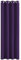 PONY DANCE Thermovorhang Hitzeschutz Abdunkelnd Blickdichte Gardinen mit Ösen Wohnzimmer 1 Stück H 210 x B 132 cm Verdunkelungsvorhang Kinderzimmer, Violett