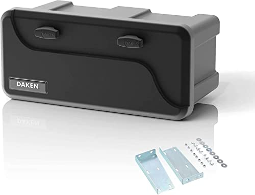 Deichselbox Blackit 2-550x250x295mm Anhängerbox Werkzeugkasten Anhänger Staukiste Werkzeugkiste Box (Mit Stirnwandhalter)