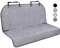 VIVAGLORY Protection de Banquette pour Chien, Housse de Siège Arrière Antidérapante pour Voiture, Idéale pour Transporter Les Chiens, Noir chiné, L