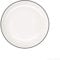 EKM Living ASA Dessertteller, ligne noire LIGNE d. 14,5 cm 1906113 ! Vorteilsset beinhaltet 6 x den genannten Artikel und Set mit 4 Edelstahl Strohhalme