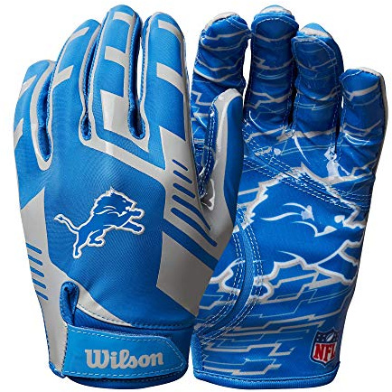 Wilson NFL Stretch Fit Football Gloves – Youth and Adult Sizes