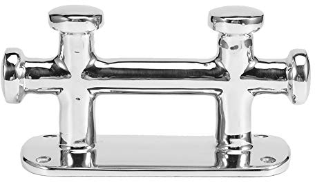 Kreuz-Bollard aus Edelstahl für Boote 145x61x85mm - Robuste Mooring Bitt Klampe für Dock und Yacht-Anwendung