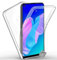 COPHONE - Cover per Huawei P40 Lite E 100% Trasparente a 360 Gradi Protezione Totale Morbida Anteriore + Rigida Posteriore. Custodia Touch Antiurto a 360 Gradi per Huawei P40 Lite E
