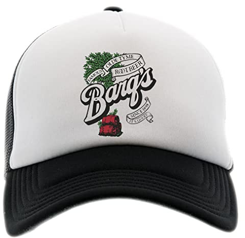 BIOCLOD Barqs Root Beer It's Good Männer Frauen Unisex Baseball Kappe Schwarz Weiss Men Women Cap Black White