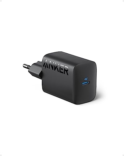 30W USB-C Ladegerät, Anker 312 USB-C Netzteil, Kompaktes High-Speed Schnellladegerät für iPhone 15/14/13 Serie, Samsung S23, MacBook Air, Pixelbook, iPad Pro und weitere (ohne Ladekabel)