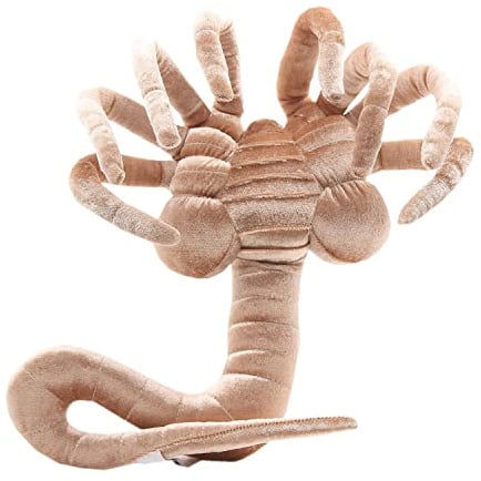 Laruokivi Facehugger Figur Spielzeug Plüsch Facehugger Gefülltes Spielzeug Kreative weiche Tier Plüsch Puppe mit Verstellbarer Pfote