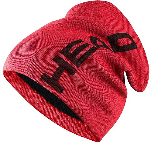 HEAD Beanie, Rot/Schwarz, One Size