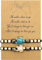 EHOTER Schildkröte Armbänder 2 Stück Böhmische Türkis Schildkröte Naturstein Yoga Perlen Armschmuck mit 1 Karte Verstellbar Kordel Bracelets Beads-Armband Modeschmuck Accessoires Geschenk