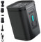 Sacs de rangement sous vide – souffleur gonflable automatique rechargeable | Sacs de rangement sous vide Pompe d'aspiration d'air avec câble de charge et 5 buses, pompe à air pour piscine