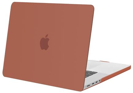 MOSISO Custodia Compatibile con MacBook Pro 16 Cover M4 M3 M2 M1 2025 2024 2023-2021 A3403 A3186 A2991 A2780 A2485, Cover per MacBook Pro 16 Pollici M4 M3 M2 M1 Protezione Rigida Case, Rosso Granato