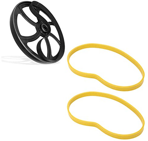 Pneu de Scie à Ruban, Résistant à L'usure et aux Rayures, Améliore l'efficacité, Pneu de Remplacement pour Roues de Scie à Ruban de 8 Pouces, Ensemble de 2 Pièces, fabriqué en