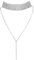 Fc'Noqgn Multi Drain Diamant Halskette, Damen Multi Drain Diamant, Ausschnitt Pullover lange Kette mit Anhänger, Multi Drain Diamanten