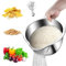 Lavado Arroz Acero Inoxidable, Cuenco Colador para Lavadora de Arroz, Arroz Lavado Bol, Colador de Cocina de Cocinero, para Quinoa, Pasta, Fruta, Verduras, Lentejas, Alubias, Cereales