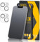 JEHOO Verre Trempé Mat pour iPhone 13, [2+2 Pièces ] Protection d'écran Antireflet et Protection Objectif Caméra, Anti-Empreintes Digitales Sans Bulles Ultra Résistant Dureté 9H Glass