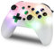 NK Mando Switch Inalámbrico - LED RGB Ajustable, Switch/PC/Android/iOS, Función Turbo, Ajustes Macro, Bluetooth, 6 ejes, 4 Modos de Vibración - Color Blanco (Incluye Soporte Smartphone)