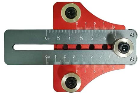 Gabarits de sciage de table fins - Bandes étroites réglables - Outil de travail du bois - Accessoires de sciage de table