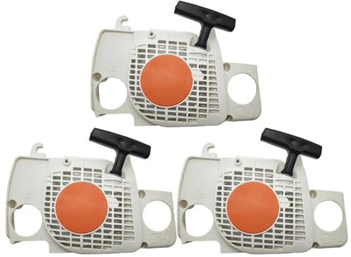 LAVAS Kit di montaggio for avviamento a strappo da 3 pezzi for motosega STIHL 017 018 MS170 MS180 MS 170 180 OEM# 11300802100 Parti di ricambio