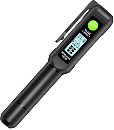 SVCEQZE Bremsflüssigkeits-Tester | Austausch-Sensor Für Bremsflüssigkeitsstand,Digitalanzeige mit Signalton für Auto und LKW Wartung