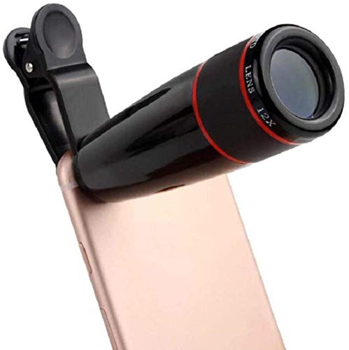 Telescopio ad Alta Potenza, Impermeabile, Antiurto, Prisma ad Alta Definizione per Birdwatching, Campeggio, Fauna Selvatica, Viaggi per Smartphone