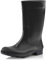 Ladeheid Stivali Pioggia Donna 100% Impermeabili Gomma Robusto e Confortevole Stivali Alti da Donna Scarpe Femminile LA-967 (Nero/Nero 41 EU)