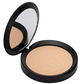 PUROBIO - Compact Powder Puder- Farbe 01 - Zaubert ein perfektes Finish - BIO, Vegan, Nickel Tested, Hergestellt in Italien