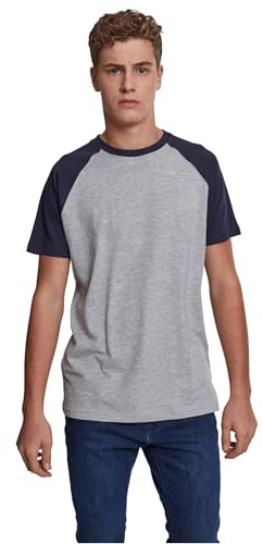 Urban Classics Raglan Contrast Tee Männer T-Shirt weiß/schwarz