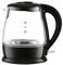 Quest Glass Light Up Kettle, Black, One Size
