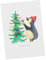 Mr. & Mrs. Panda Postkarte Pinguin Weihnachtsbaum - Geschenk, Wintermotiv, Einladung, Winter, Grußkarte, Weihnachtsdeko, Ansichtskarten, Heiligabend,
