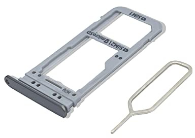 Eonpam Original DUAL SIM Card Slot Tray Holder Replacement for (Samsung Galaxy Note 8) Incl SIM Pin (Golden)